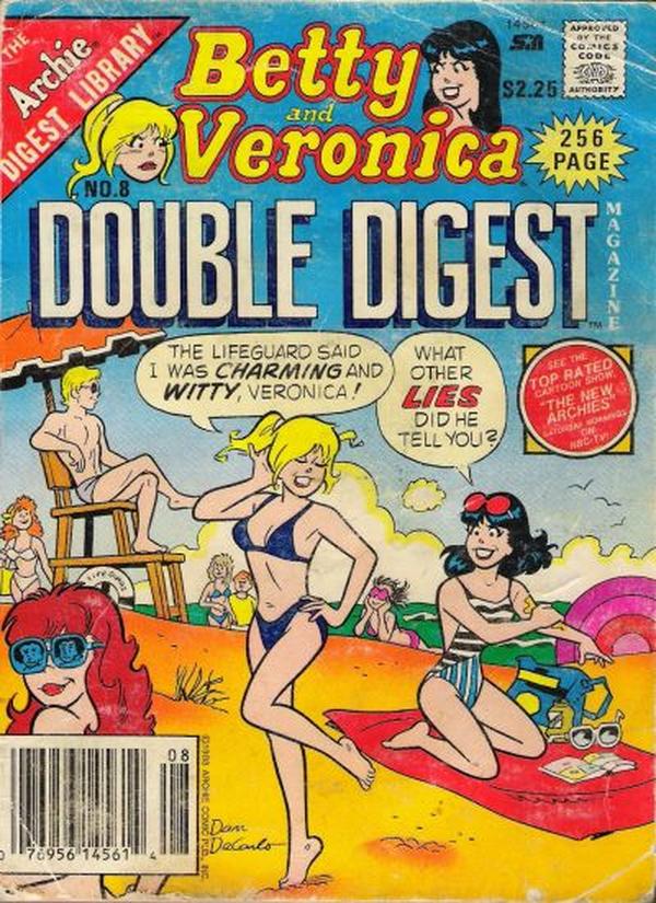 Betty & Veronica (Jumbo Comics) Double Digest #8 cover