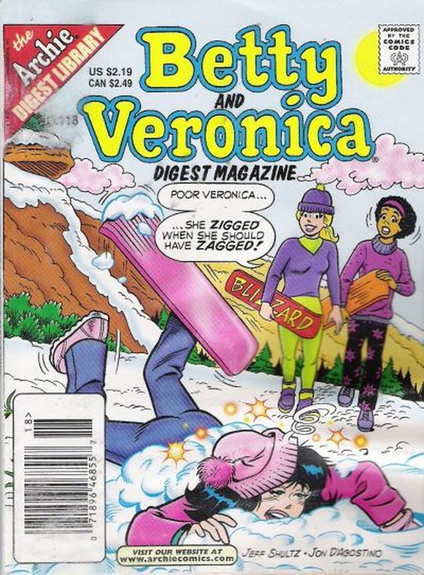 Betty and Veronica Comics Digest Magazine (1983) #118 cover