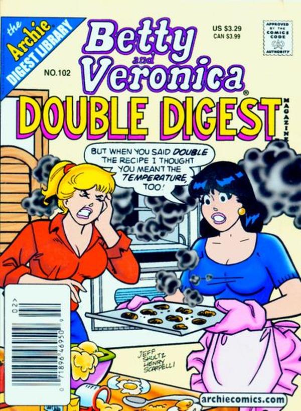 Betty & Veronica (Jumbo Comics) Double Digest #102 cover