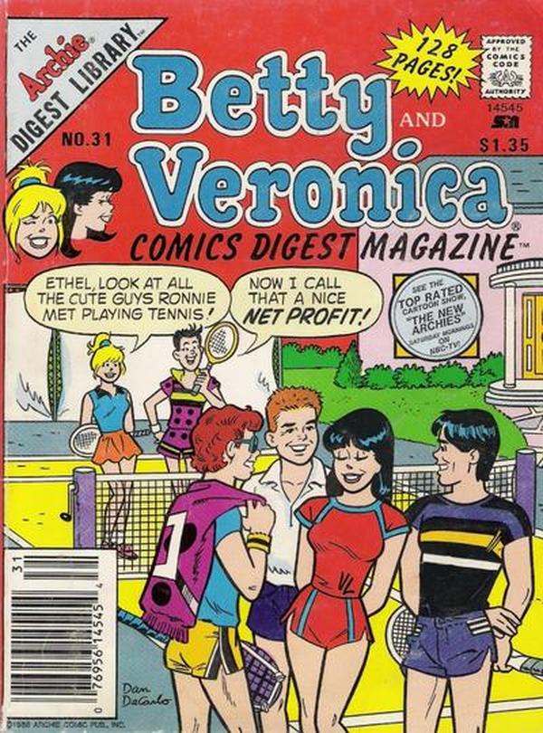 Betty and Veronica Comics Digest Magazine (1983) #31 cover