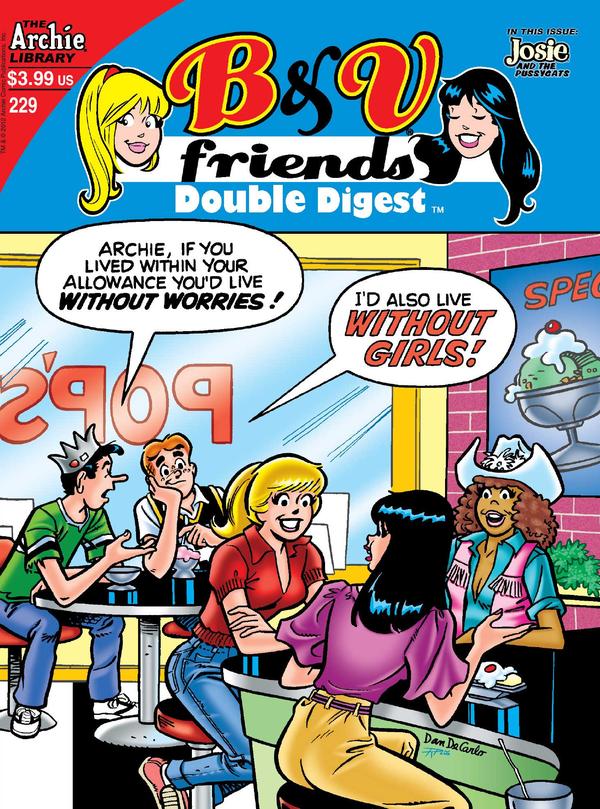 B&V Friends Double Digest Magazine (2011) #229 cover