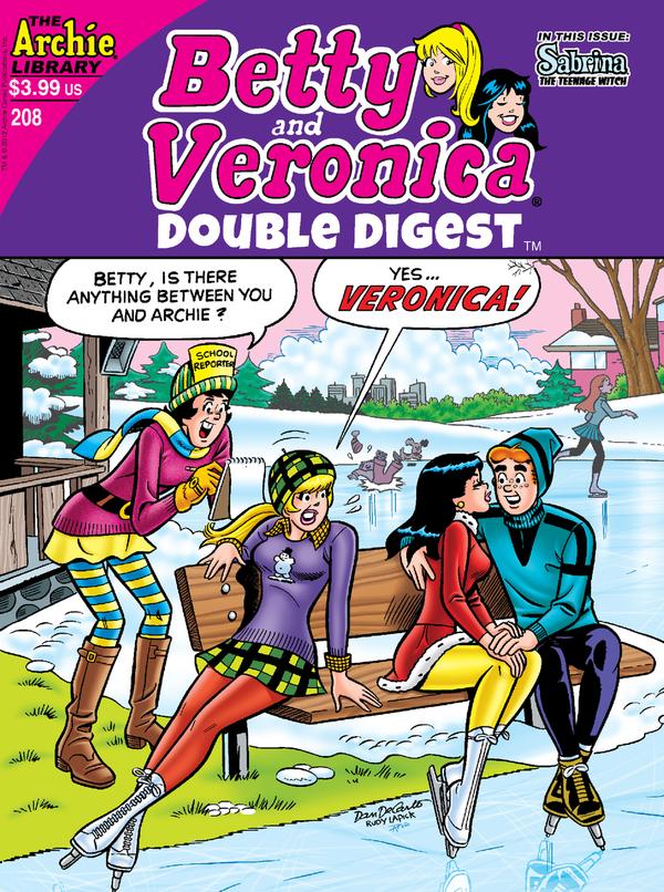 Betty & Veronica (Jumbo Comics) Double Digest #208 cover