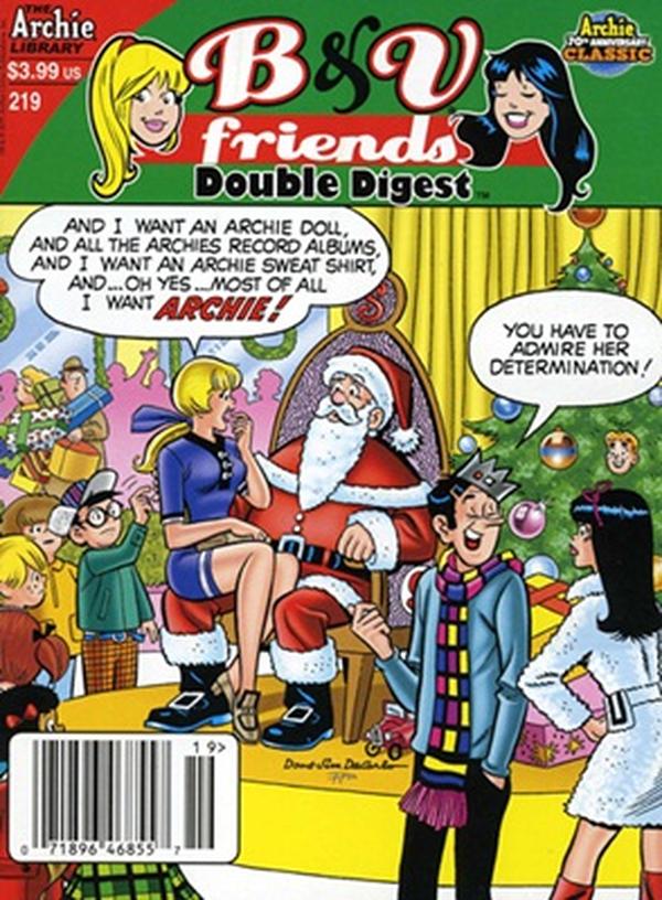 B&V Friends Double Digest Magazine (2011) #219 cover