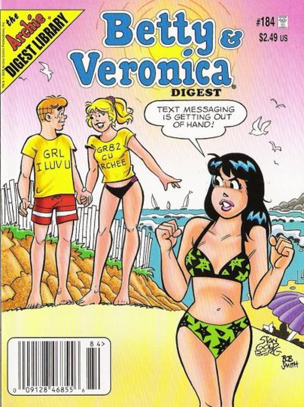 Betty and Veronica Comics Digest Magazine (1983) #184 cover