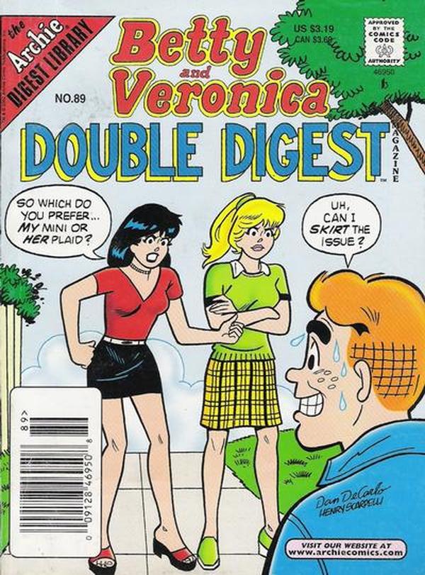 Betty & Veronica (Jumbo Comics) Double Digest #89 cover