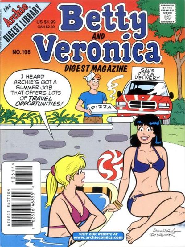 Betty and Veronica Comics Digest Magazine (1983) #106 cover