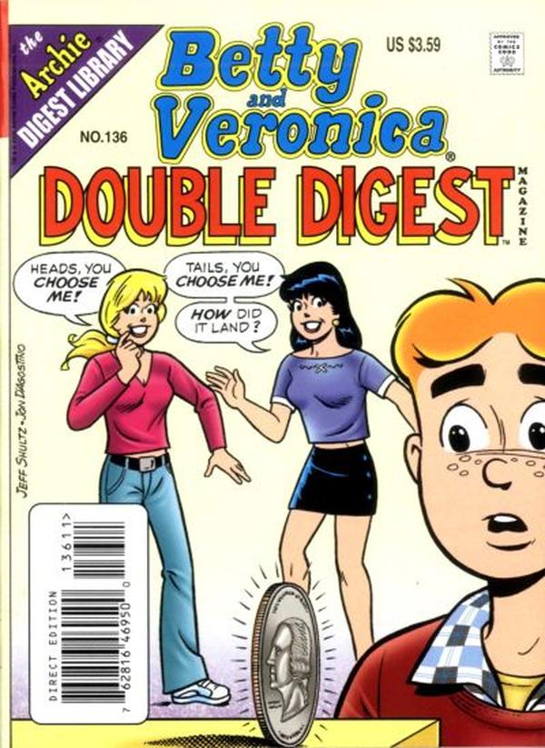 Betty & Veronica (Jumbo Comics) Double Digest #136 cover