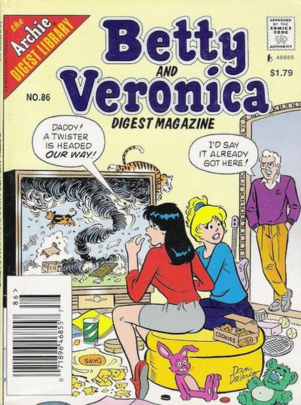 Betty and Veronica Comics Digest Magazine (1983) #86 cover