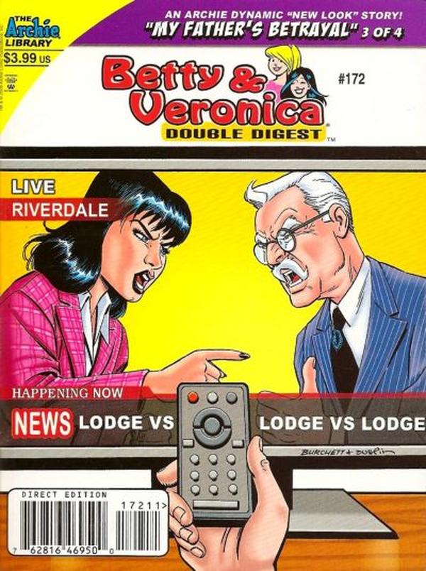 Betty & Veronica (Jumbo Comics) Double Digest #172 cover