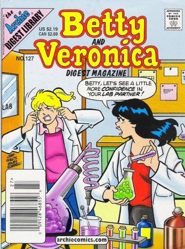 Betty and Veronica Comics Digest Magazine (1983) #127 cover