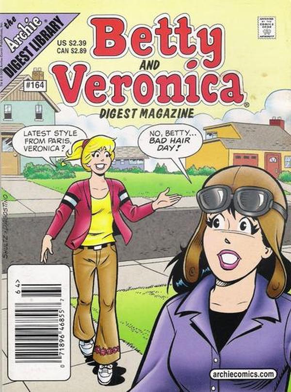 Betty and Veronica Comics Digest Magazine (1983) #164 cover