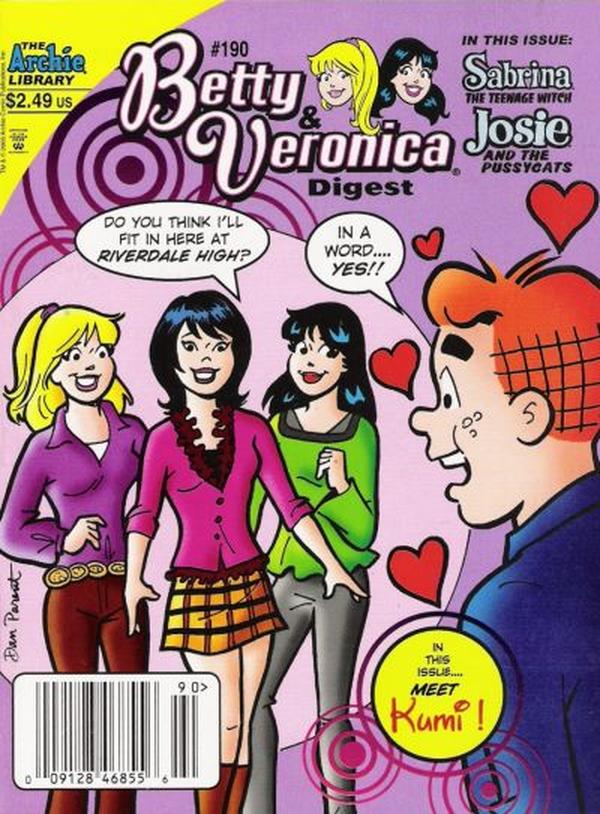 Betty and Veronica Comics Digest Magazine (1983) #190 cover