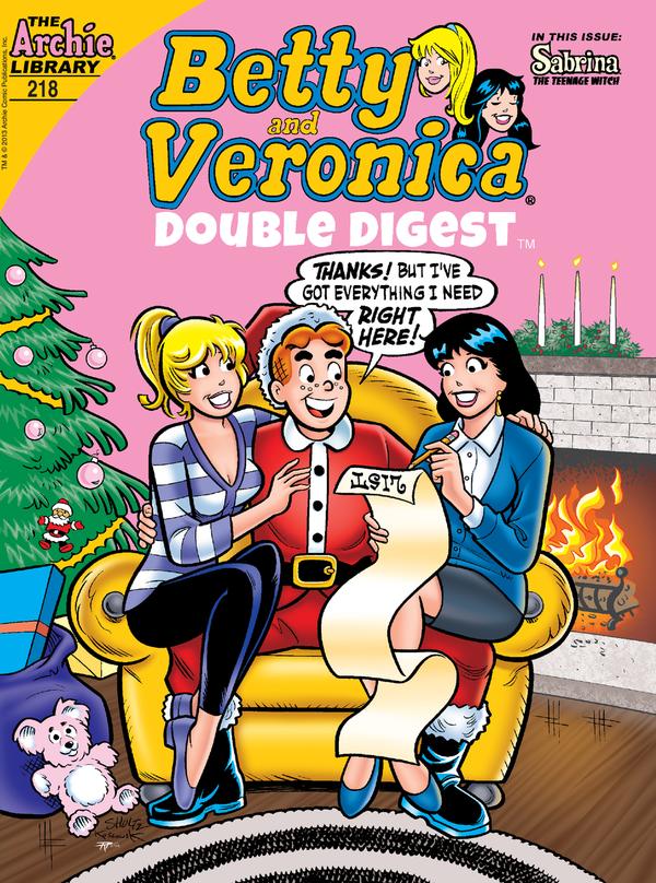 Betty & Veronica (Jumbo Comics) Double Digest #218 cover