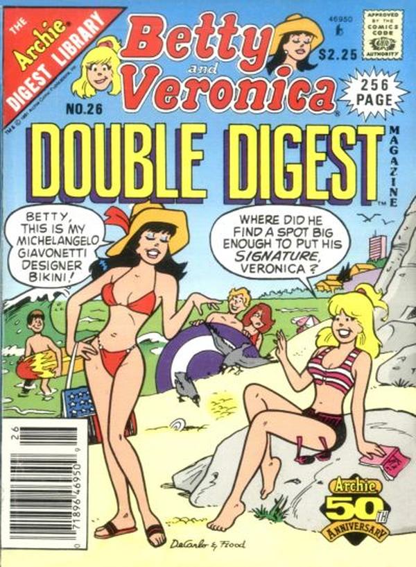 Betty & Veronica (Jumbo Comics) Double Digest #26 cover