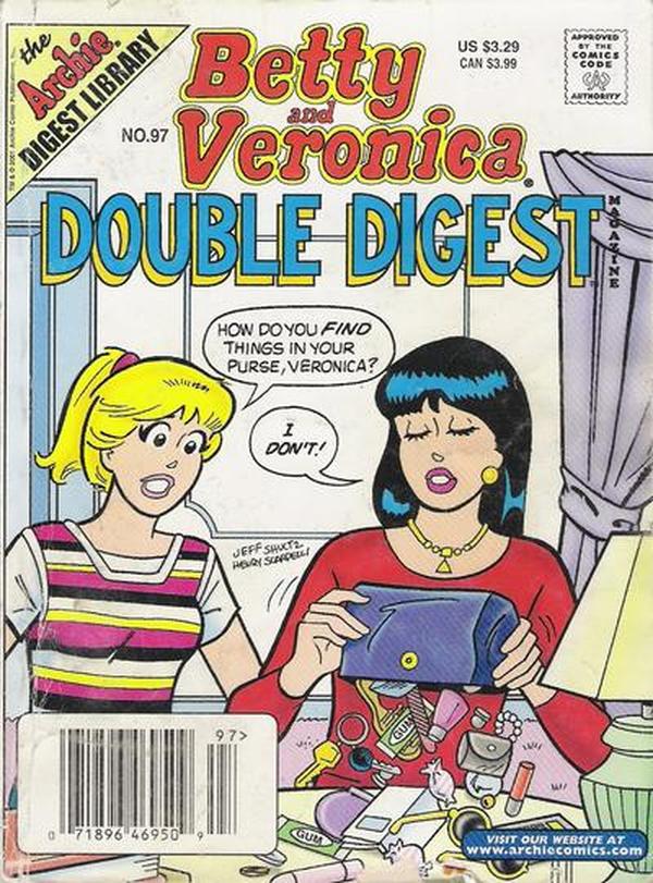 Betty & Veronica (Jumbo Comics) Double Digest #97 cover