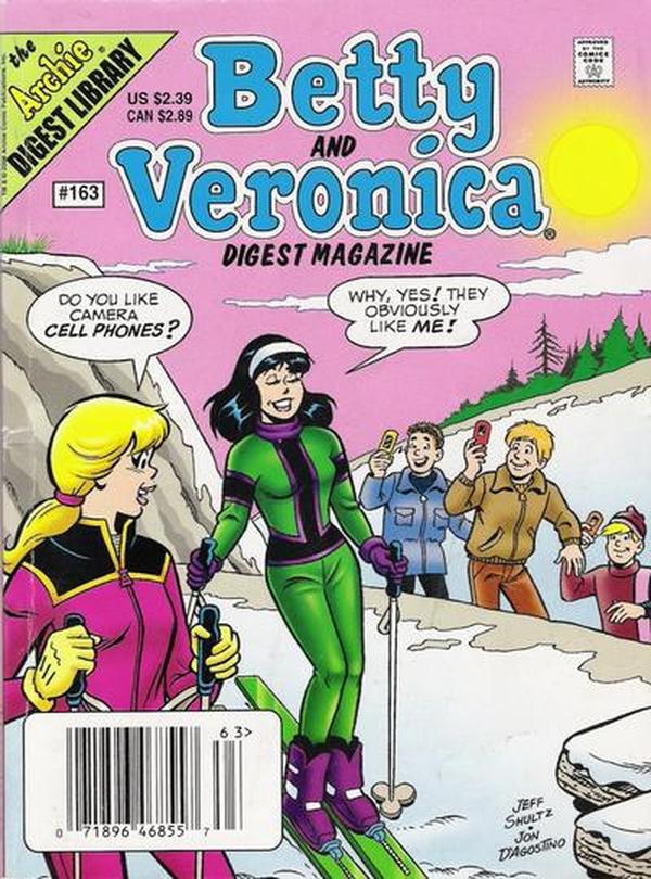 Betty and Veronica Comics Digest Magazine (1983) #163 cover
