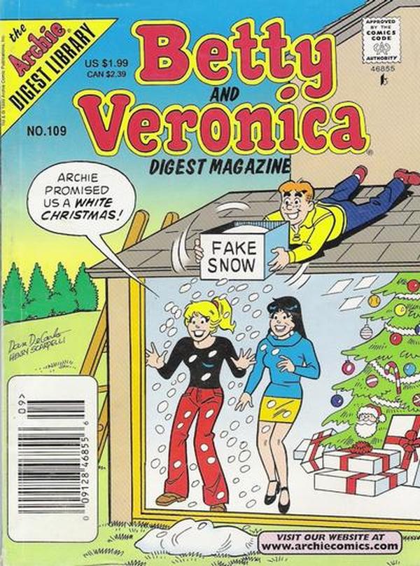 Betty and Veronica Comics Digest Magazine (1983) #109 cover