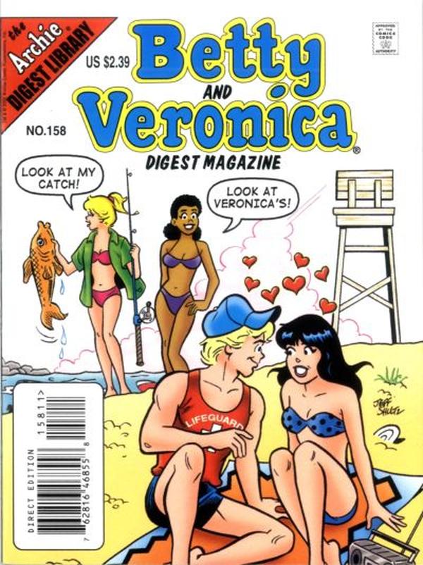 Betty and Veronica Comics Digest Magazine (1983) #158 cover