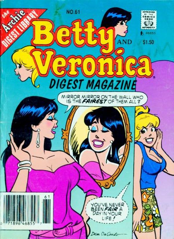Betty and Veronica Comics Digest Magazine (1983) #61 cover