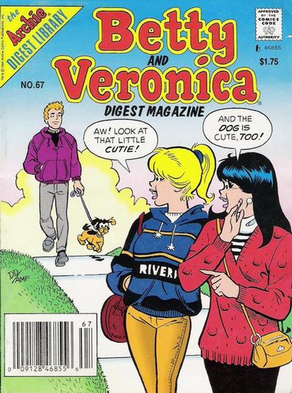 Betty and Veronica Comics Digest Magazine (1983) #67 cover