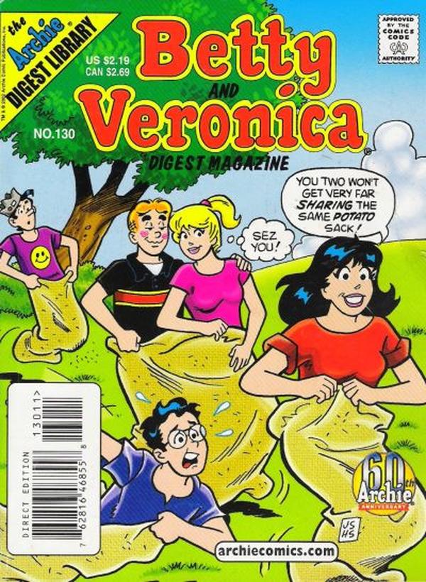 Betty and Veronica Comics Digest Magazine (1983) #130 cover