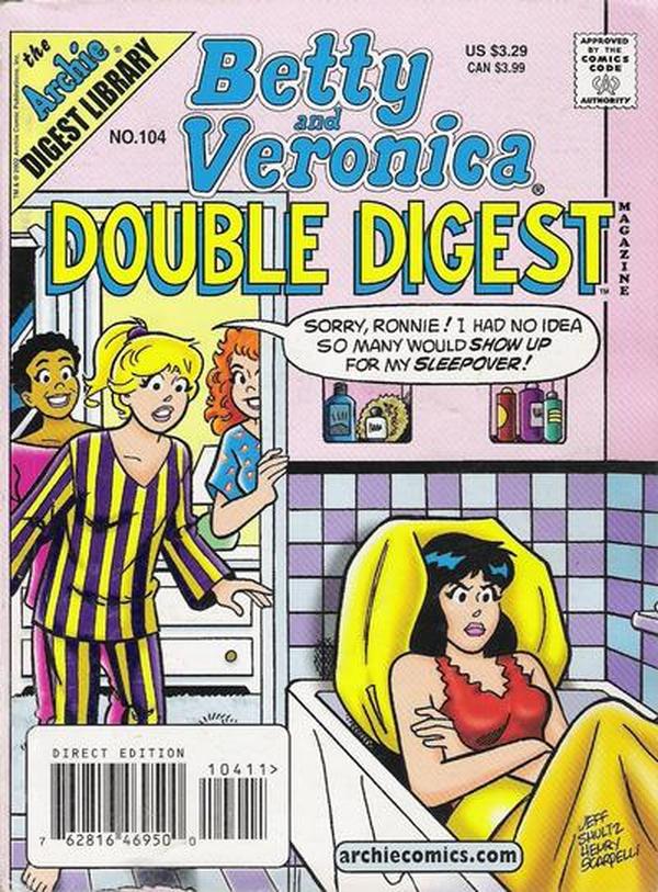 Betty & Veronica (Jumbo Comics) Double Digest #104 cover