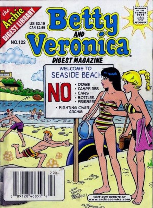 Betty and Veronica Comics Digest Magazine (1983) #122 cover