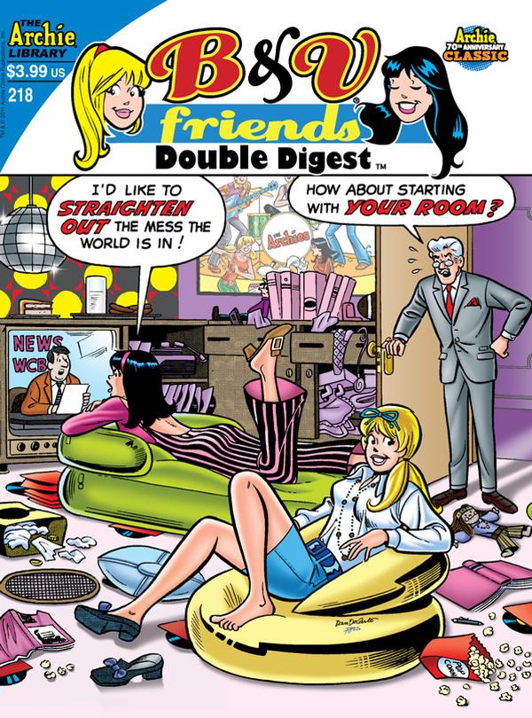 B&V Friends Double Digest Magazine (2011) #218 cover