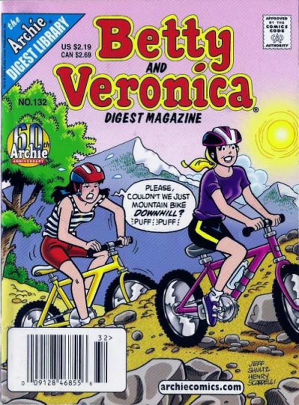 Betty and Veronica Comics Digest Magazine (1983) #132 cover