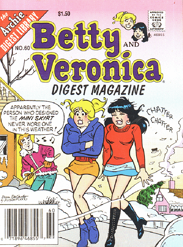 Betty and Veronica Comics Digest Magazine (1983) #60 cover