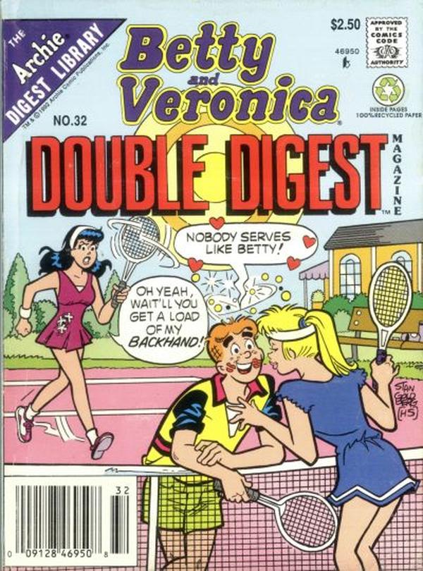 Betty & Veronica (Jumbo Comics) Double Digest #32 cover
