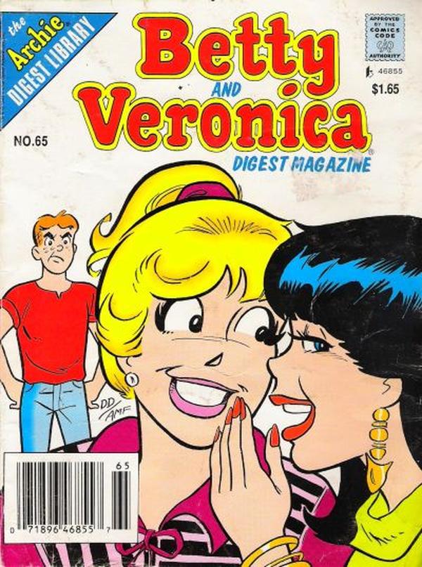 Betty and Veronica Comics Digest Magazine (1983) #65 cover
