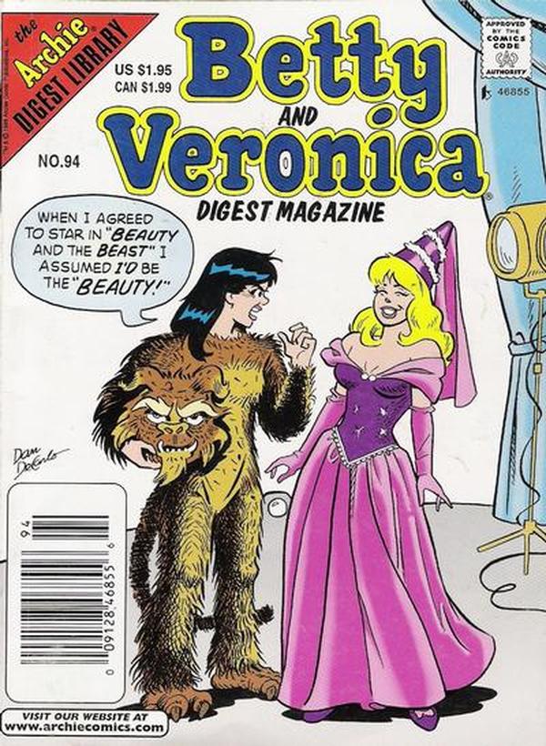Betty and Veronica Comics Digest Magazine (1983) #94 cover