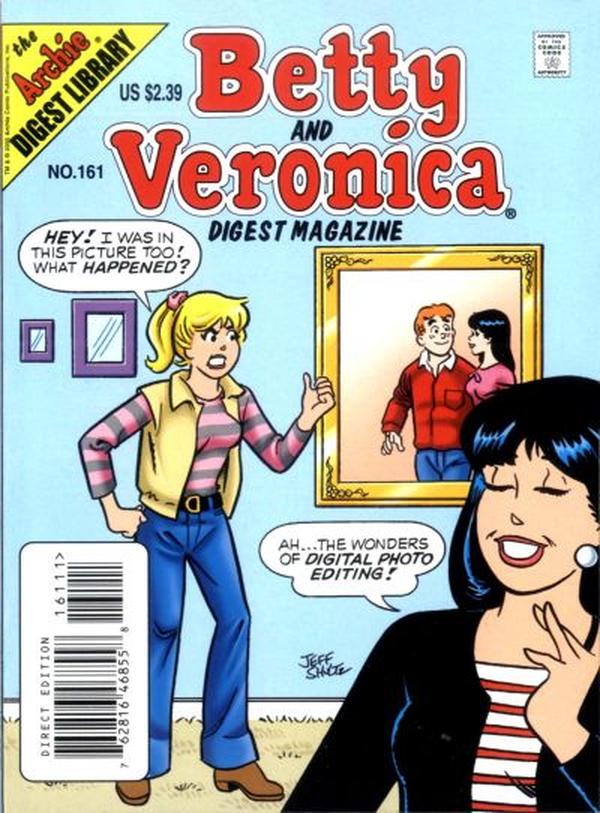 Betty and Veronica Comics Digest Magazine (1983) #161 cover