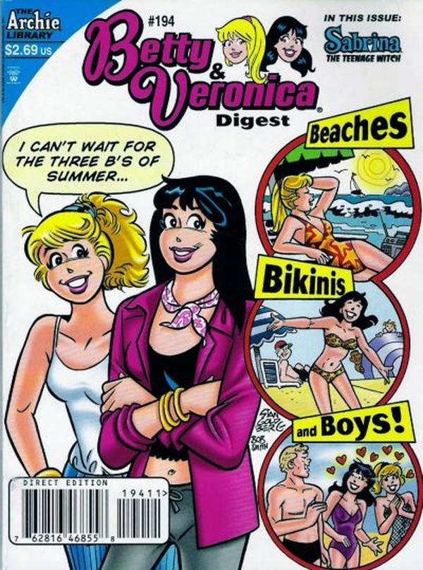 Betty and Veronica Comics Digest Magazine (1983) #194 cover