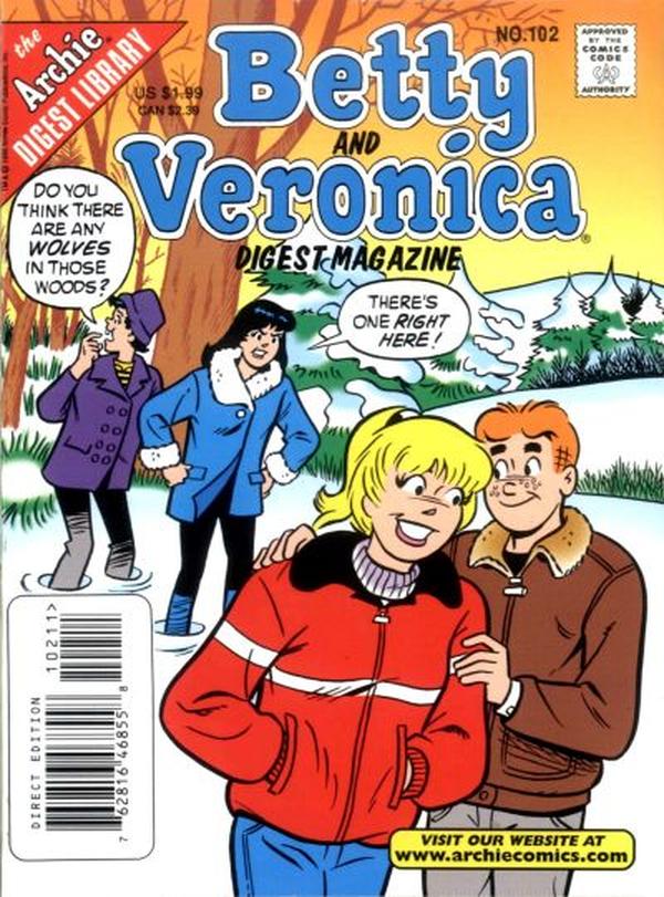 Betty and Veronica Comics Digest Magazine (1983) #102 cover