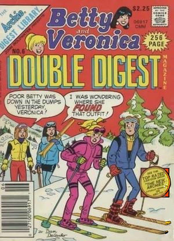 Betty & Veronica (Jumbo Comics) Double Digest #6 cover