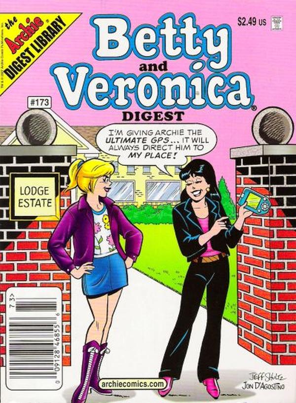 Betty and Veronica Comics Digest Magazine (1983) #173 cover