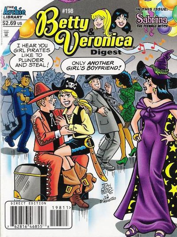 Betty and Veronica Comics Digest Magazine (1983) #198 cover