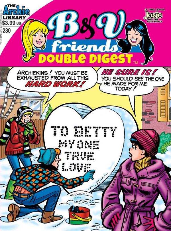 B&V Friends Double Digest Magazine (2011) #230 cover