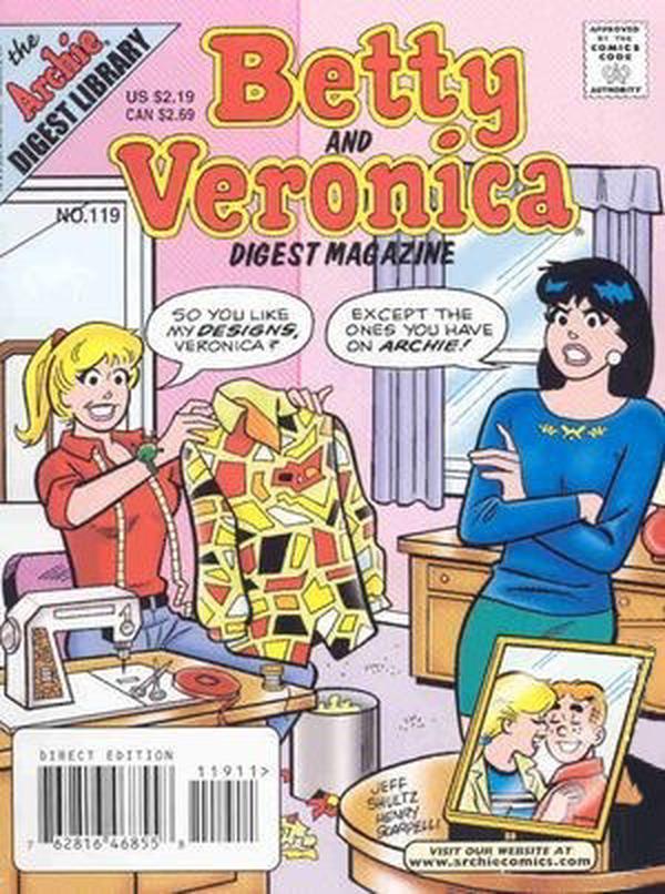 Betty and Veronica Comics Digest Magazine (1983) #119 cover