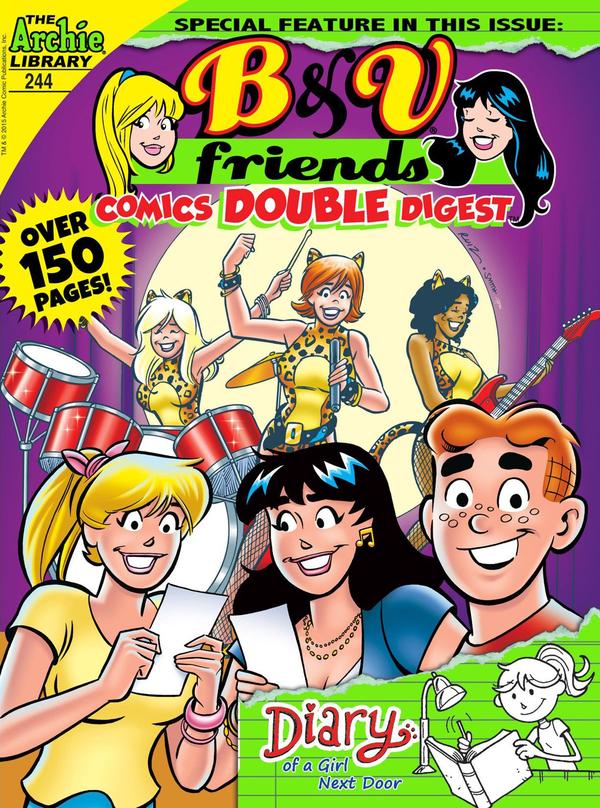 B&V Friends Double Digest Magazine (2011) #244 cover