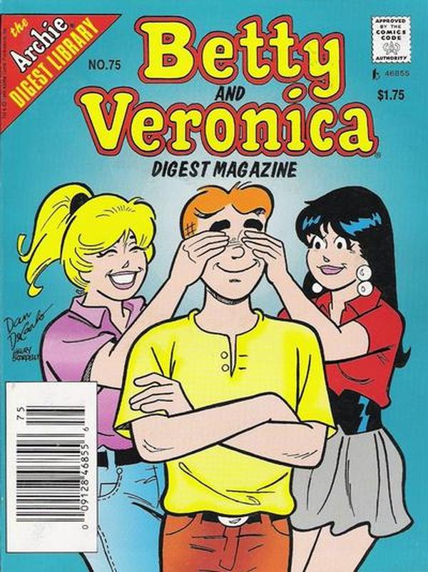 Betty and Veronica Comics Digest Magazine (1983) #75 cover