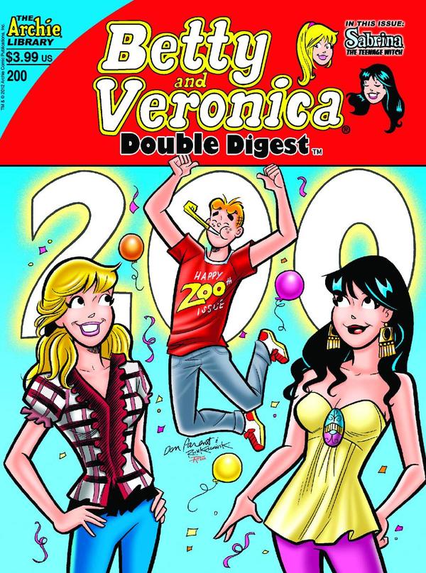 Betty & Veronica (Jumbo Comics) Double Digest #200 cover