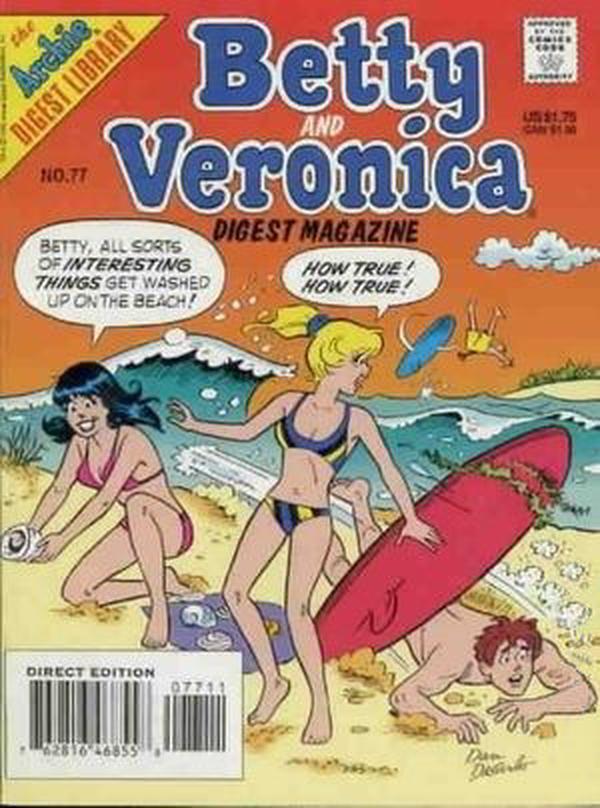 Betty and Veronica Comics Digest Magazine (1983) #77 cover