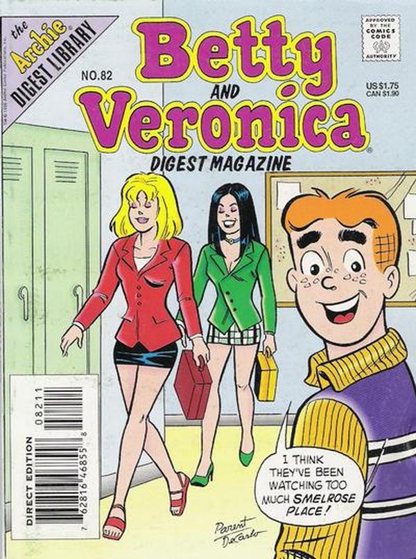 Betty and Veronica Comics Digest Magazine (1983) #82 cover