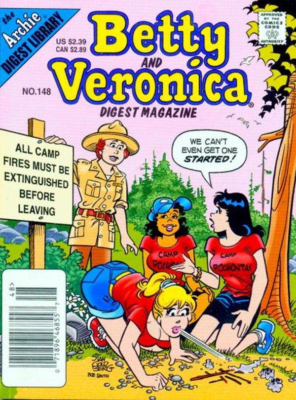 Betty and Veronica Comics Digest Magazine (1983) #148 cover