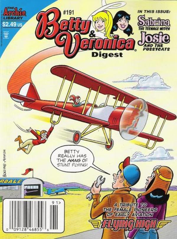 Betty and Veronica Comics Digest Magazine (1983) #191 cover