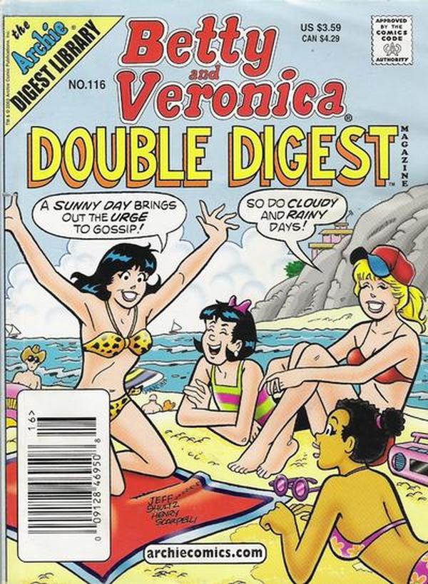 Betty & Veronica (Jumbo Comics) Double Digest #116 cover