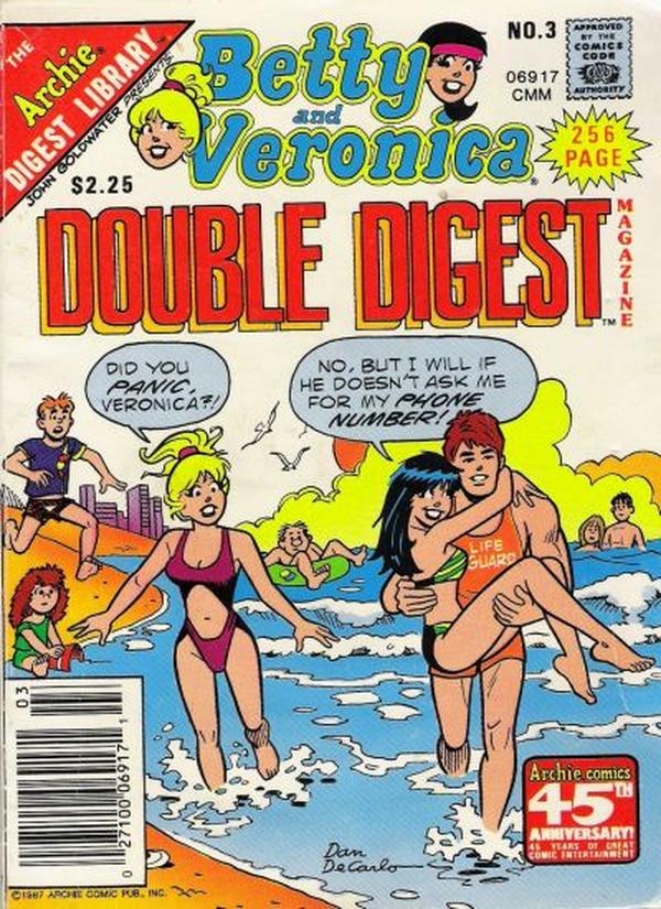 Betty & Veronica (Jumbo Comics) Double Digest #3 cover